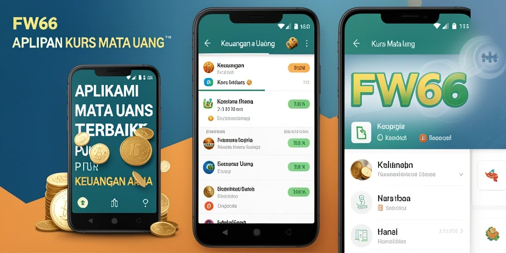 Tampilan antarmuka FW66 yang sederhana dan informatif untuk Kurs Mata Uang.